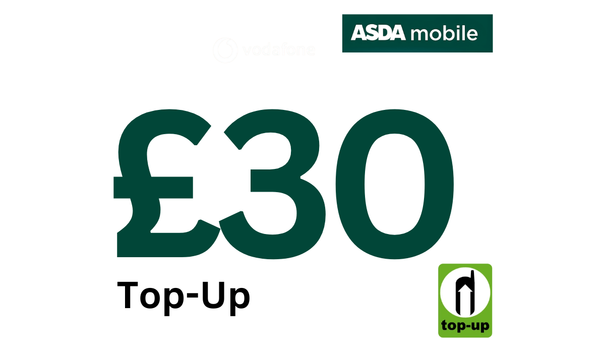 ASDA Mobile Top - Up UK - Topup Nation