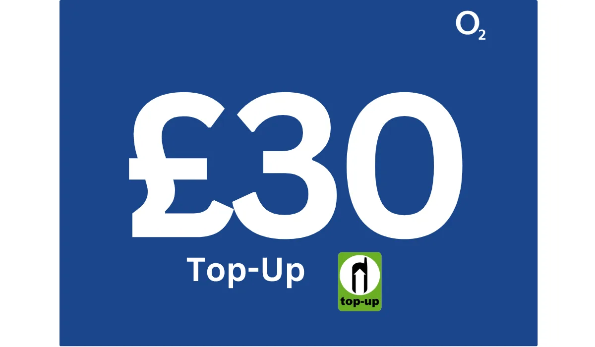 O2 Top Up - Topup Nation