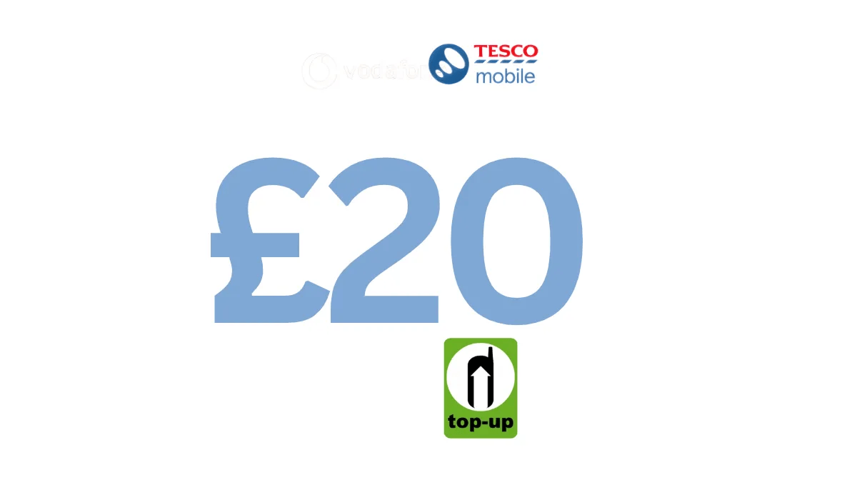 Tesco Mobile Top Up - Topup Nation