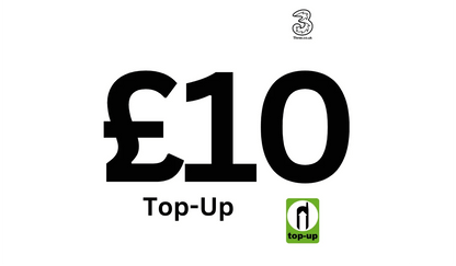 Three Pay As You Go Top Up - Topup Nation