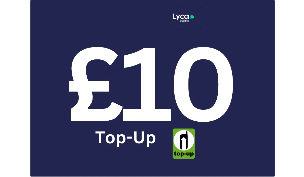 Lyca UK Top Up - Topup Nation