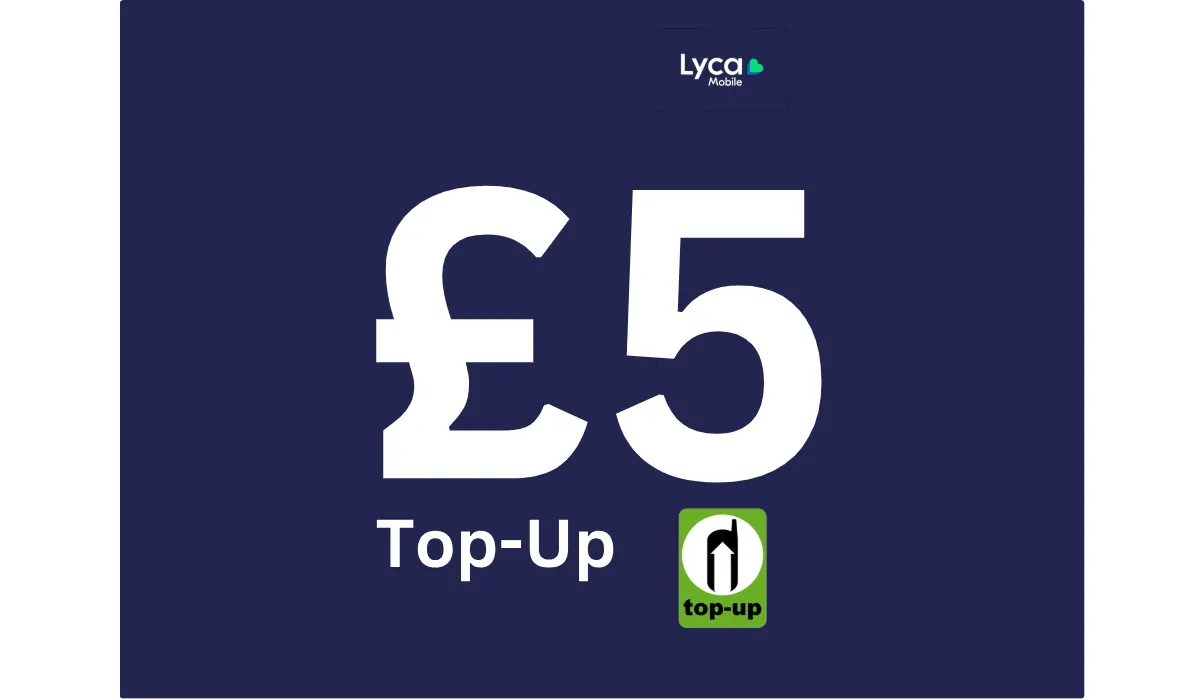 Lyca UK Top Up - Topup Nation
