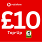 Vodafone UK Pay As You Go Top - Up £10