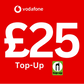 Vodafone UK Pay As You Go Top - Up £25